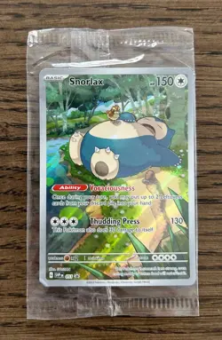 Pokemon 151 ENGLISH - MINOR DAMAGE - SNORLAX - SEALED - BLACK STAR PROMO SVP 051 - Image 1