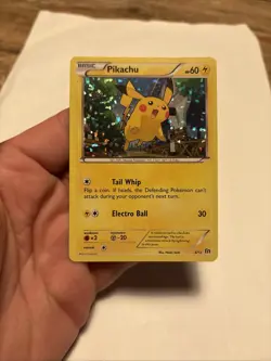 Pokemon RARE PIKACHU HOLO 6/12 McDonalds EU Promo Set 2016 (MCD16) ENGLISH CARD - Image 1