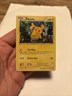 Pokemon RARE PIKACHU HOLO 6/12 McDonalds EU Promo Set 2016 (MCD16) ENGLISH CARD - Image 2