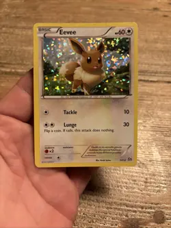Pokemon Eevee 2016 Collection McDonalds Promo Card 12/12 RARE - Image 1