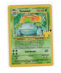 2021 Pokemon Celebrations Venusaur Holo 15/102 Classic - Image 1