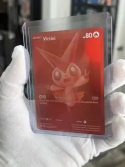 Pokemon TCG Victini Foil Card 171/086 Basic 80 HP 120 ATK 2023 English - Image 2