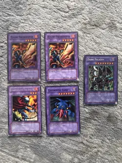Yu Gi Oh Trading Card Lot 5 Count - Image 1