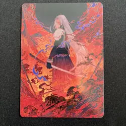 Nibelheim Aflame Art Card (Gold-Stamped Signature) Art Series: Final Fantasy 35 - Image 3