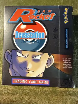 Pokemon Devastation Theme Deck Team Rocket Collectable Trading Card Game - RARE! - Image 1