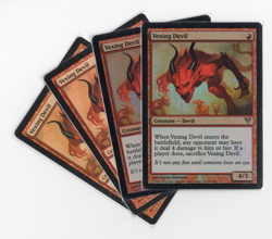 4x Vexing Devil - Avacyn Restored (AVR) 2 foil 2 regular near mint mtg playset - Image 1
