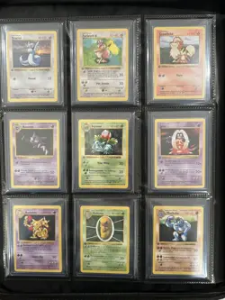1st Edition Pokemon Complete Base Set Non-holo. + Red Cheek Pika. 17/102 - LP/NM - Image 2