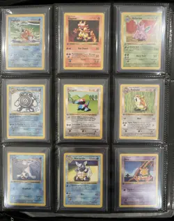 1st Edition Pokemon Complete Base Set Non-holo. + Red Cheek Pika. 17/102 - LP/NM - Image 3