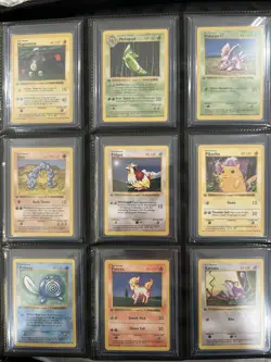 1st Edition Pokemon Complete Base Set Non-holo. + Red Cheek Pika. 17/102 - LP/NM - Image 5