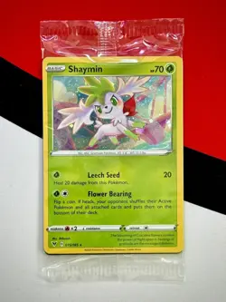 Pokemon TCG *SEALED/SWIRL* Shaymin 015/185 Vivid Voltage Cosmos Holo - NM - Image 1