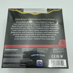 SEALED - Pokemon TCG Scarlet And Violet Paldean Fates Booster Bundle, English - Image 3