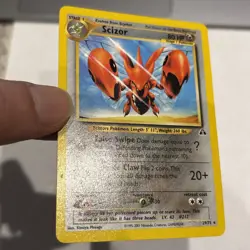 SCIZOR 29/75 - POKEMON NEO DISCOVERY - NON-HALO - - Image 4