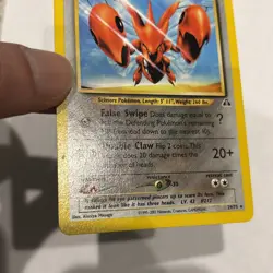 SCIZOR 29/75 - POKEMON NEO DISCOVERY - NON-HALO - - Image 5