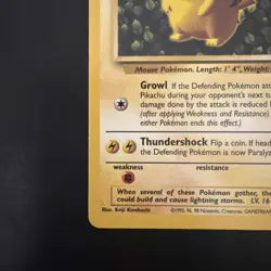 Pokemon Vintage Ivy Pikachu #1 WotC Black Star League Promo 1999 - Image 5