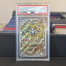 2024 POKEMON SVP EN-SV BLACK STAR PROMO #159 MAGNETON PSA 10 - Image 1