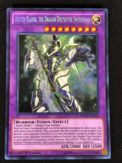Yugioh Buster Blader, The Dragon Destroyer Swordsman MP16-EN210 1ST Secret(NM) - Image 1