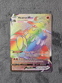 Heatran VMAX 191/189 Secret Rare SWSH: Astral Radiance Pokemon TCG NM - Image 1