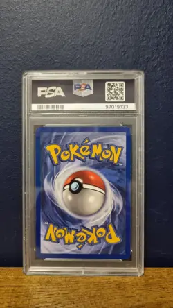 PSA 8 NM-MT Chansey 3/102 Base Set Pokemon Card WOTC Vintage Holo Rare 1999 - Image 2