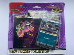 Pokemon Tcg Ascended Heroes Tech Sticker Collection Gastly New Sealed - Image 1