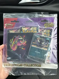 Pokemon TCG Ascended Heroes • Tech Sticker Collection • Gastly • New & Sealed 👻 - Image 1