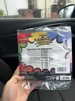 Pokemon TCG Ascended Heroes • Tech Sticker Collection • Gastly • New & Sealed 👻 - Image 2