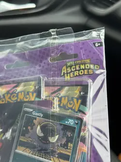 Pokemon TCG Ascended Heroes • Tech Sticker Collection • Gastly • New & Sealed 👻 - Image 4