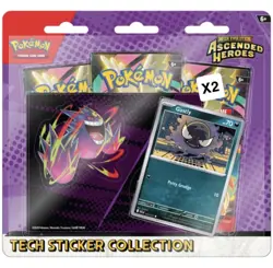 Pokemon TCG | Ascended Heroes | Gastly Tech Sticker Collection X2 | New/Sealed - Image 2