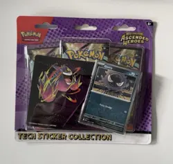Pokemon TCG | Ascended Heroes | Gastly Tech Sticker Collection | New/Sealed - Image 1