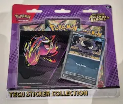 Pokemon TCG - Ascended Heroes - Tech Sticker Collection - Gastly - Brand New - Image 1