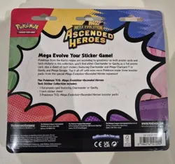 Pokemon TCG - Ascended Heroes - Tech Sticker Collection - Gastly - Brand New - Image 2