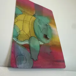 Pokemon: 1998 Squirtle Lenticular Pioneer/Viz Video Promo Card #23 - Image 3