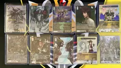 10 Card Final Fantasy FFTCG Foil Lot - Image 1