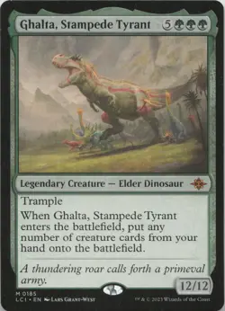 Ghalta, Stampede Tyrant M The Lost Caverns of Ixalan 185 - LP MTG - Image 1