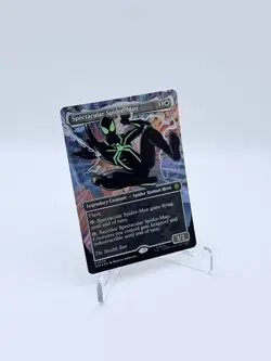 Spectacular Spider-Man (0238) (Borderless) (Textured Foil) Marvel MTG Pack Fresh - Image 2