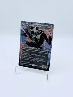 Spectacular Spider-Man (0238) (Borderless) (Textured Foil) Marvel MTG Pack Fresh - Image 3