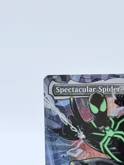 Spectacular Spider-Man (0238) (Borderless) (Textured Foil) Marvel MTG Pack Fresh - Image 4