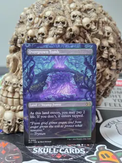 ☠☠ Overgrown Tomb (Borderless) Lorwyn Eclipsed Regular - Image 2