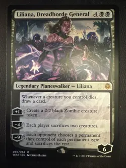 Liliana, Dreadhorde General War of the Spark Regular - Image 1