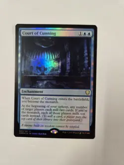 Court of Cunning Commander Legends Foil. NM. 063 - Image 1