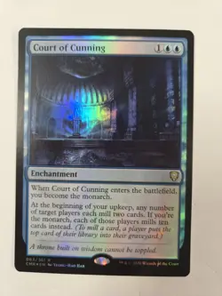 Court of Cunning Commander Legends Foil. NM. 063 - Image 2