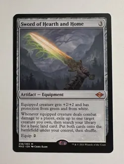 MTG Sword Of Hearth And Home Near Mint Regular - Image 1