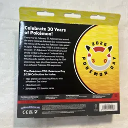 Pokemon TCG Pokemon Day 2026 Collection Box 30th Anniversary |BRAND NEW SEALED - Image 2