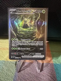 Pokemon TCG 257/193 Wo-Chien EX Paldea Evolved NM - Image 1