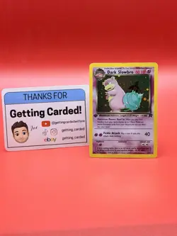 Pokemon TCG Dark Slowbro 12/82 1st Edition Holo Rare 2000 - Image 3