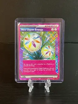 Neo Upper Energy 162/162 ACE SPEC Temporal Forces Pokemon TCG NM/M - Image 1