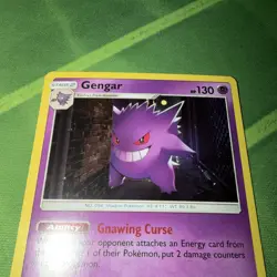 Pokemon Sun & Moon Crimson Invasion Holo Gengar 38/111 Near Mint NM - Image 4