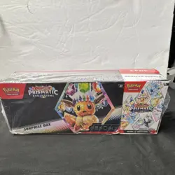 Pokemon Scarlet & Violet Prismatic Evolutions 2-Pack Surprise Box Booster - Image 1