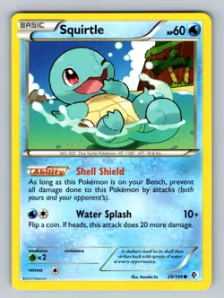 Squirtle 29/149 Common Boundaries Crossed LP - NM Pokemon TCG - Image 1