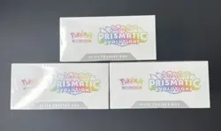 LOT OF 3 - Pokemon TCG Prismatic Evolutions Elite Trainer Box ETB Factory Sealed - Image 3