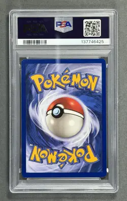 1999 Pokemon Jungle #56 MEOWTH Gold Border Fruit Roll Promo Base 56/64 PSA 7 - Image 2